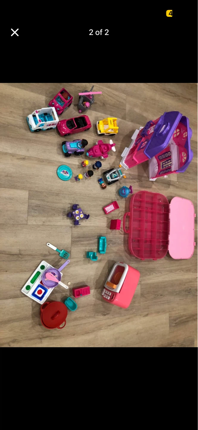 Assorted Toy Vehicles and Playset
