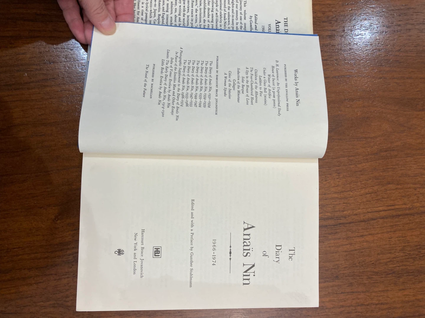 The Diary of Anais Nin Volume Seven - photo 3