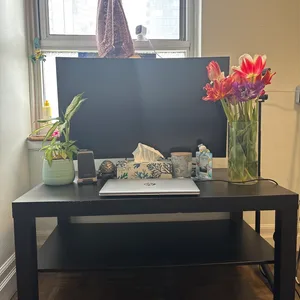 Black Two-Tiered Coffee Table