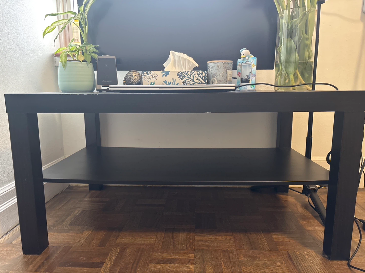 Black Two-Tiered Coffee Table - photo 2