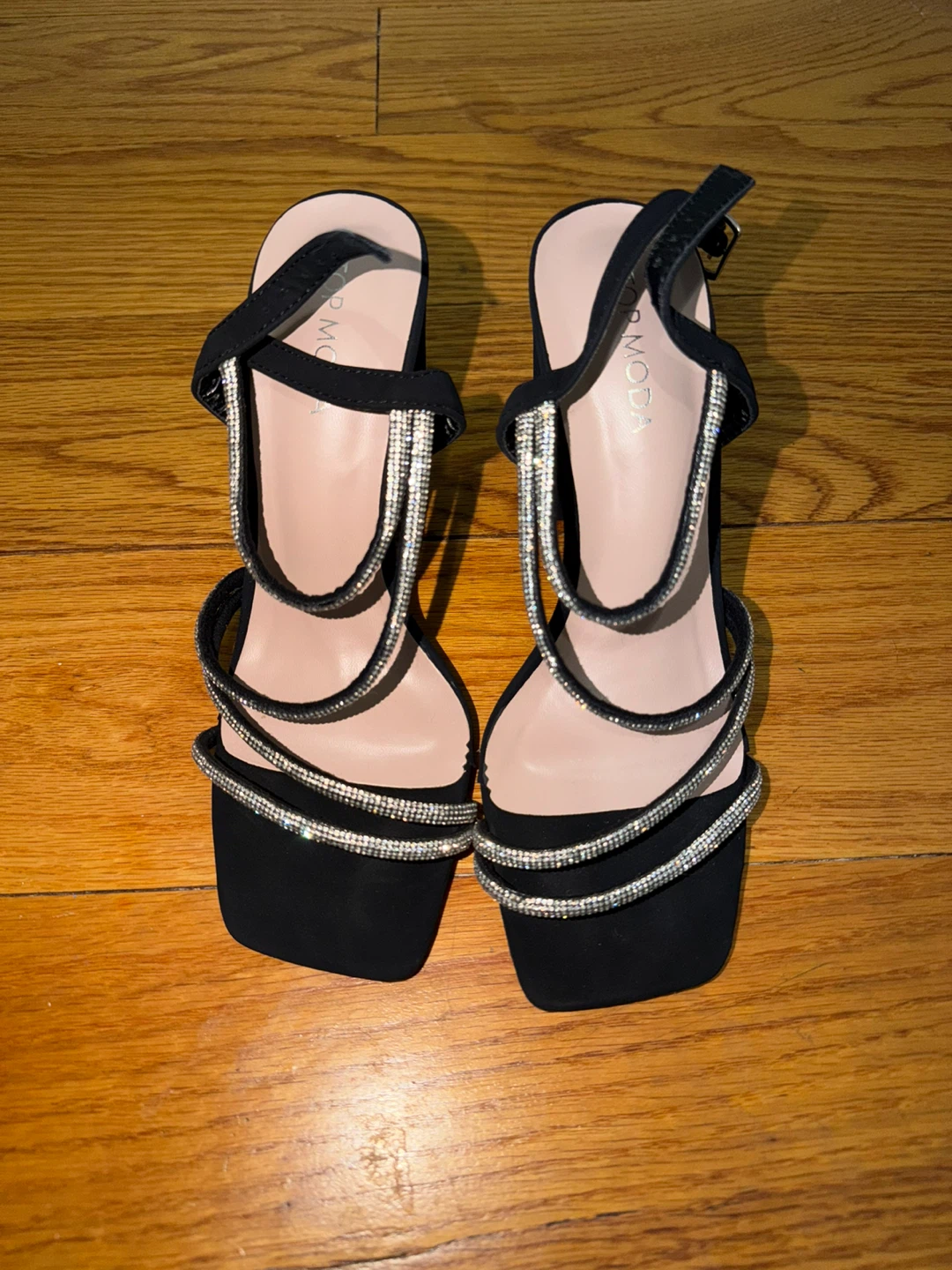 Black high heels