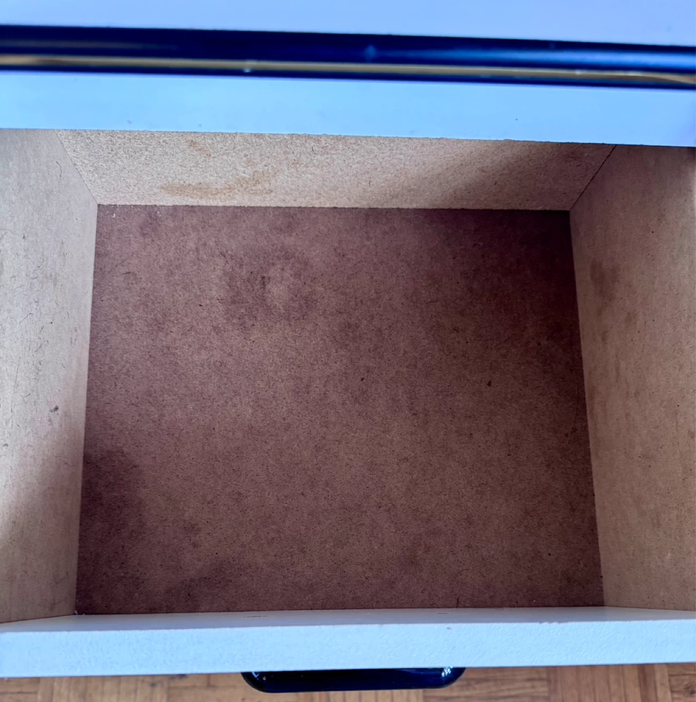 White Desk with 3 Drawers - photo 3