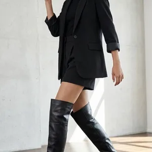 Black Over-the-Knee Boots