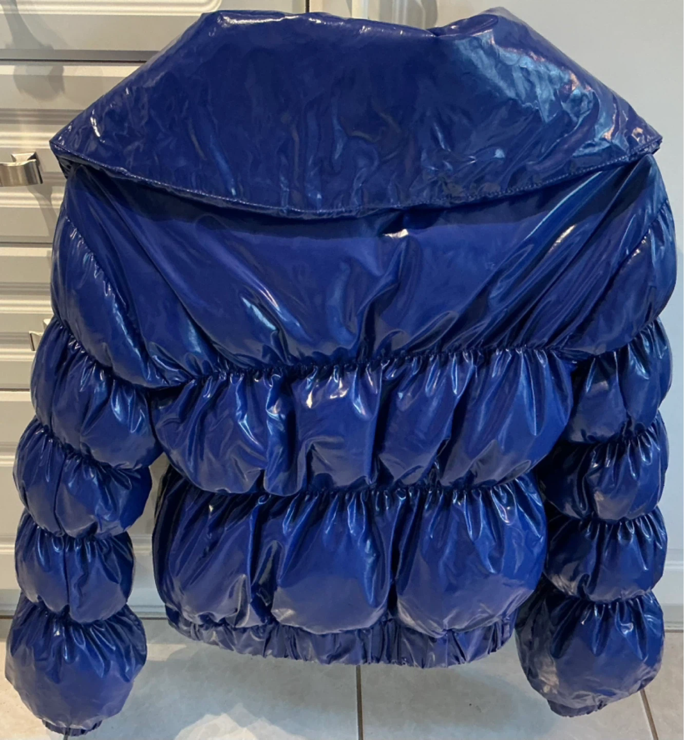 Forever 21 Puffer Jacket - Royal Blue - photo 2
