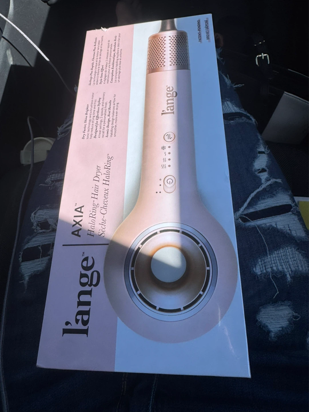 Lange AXIA Halo Ring Hair Dryer