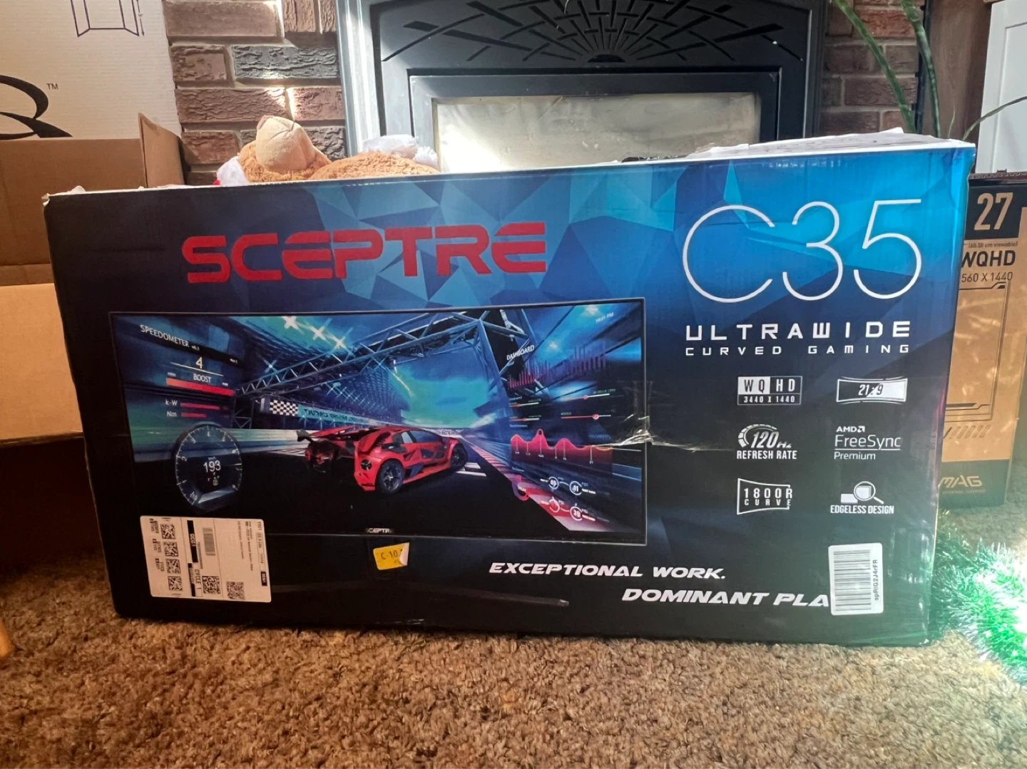 Sceptre C355W-3440UN 35" Ultrawide Curved Gaming Monitor - photo 2