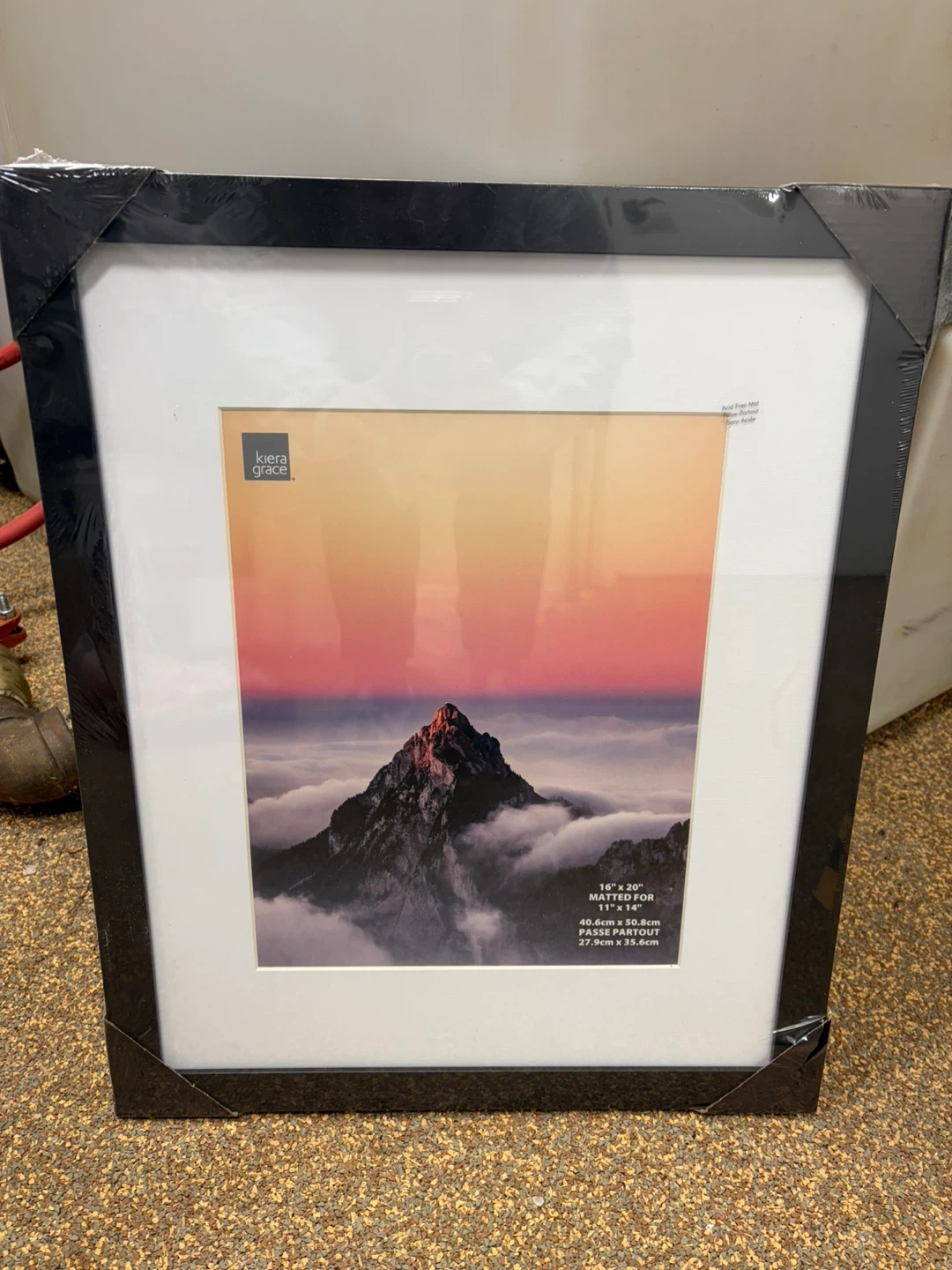 16" x 20" Picture Frame Matted for 11" x 14"