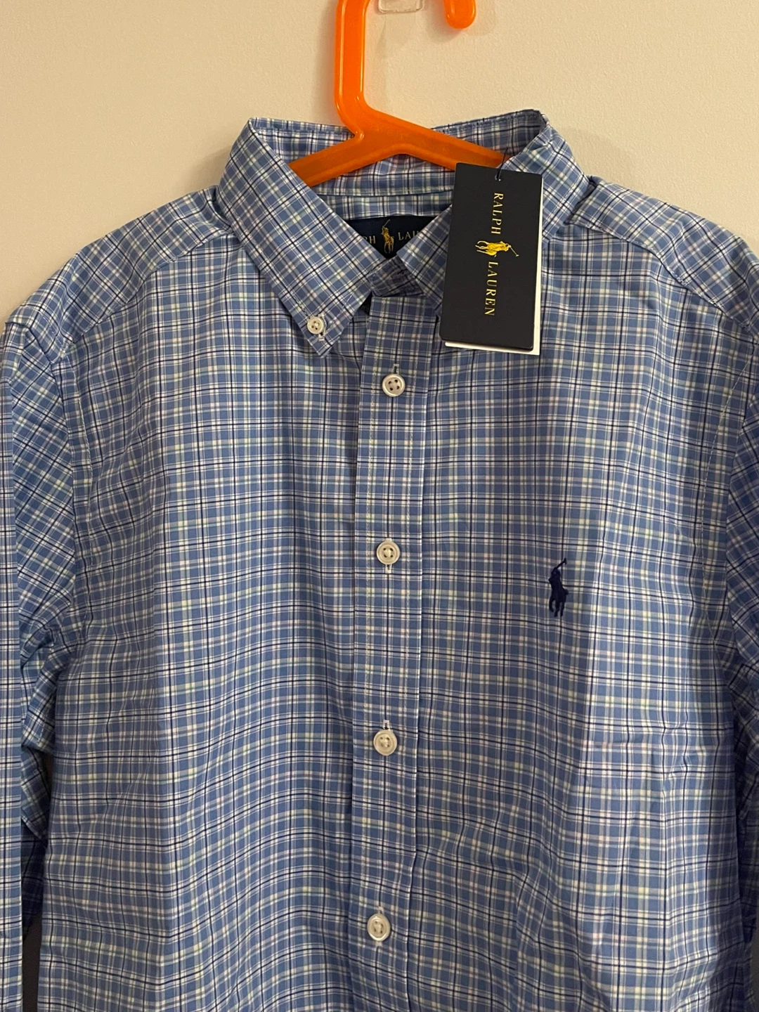 Children Polo Ralph Lauren Button-Up Shirt- Size L