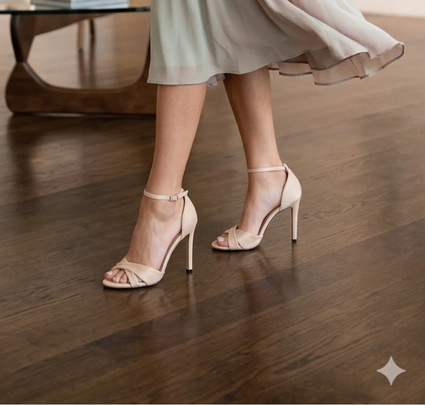 Beige Heels - Size 8