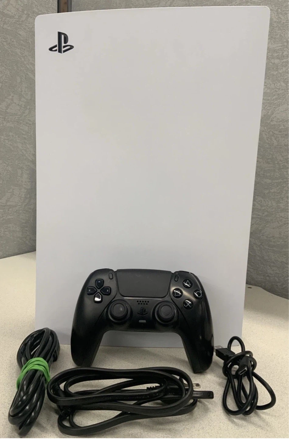 Sony PlayStation 5 Console with Controller and Cables