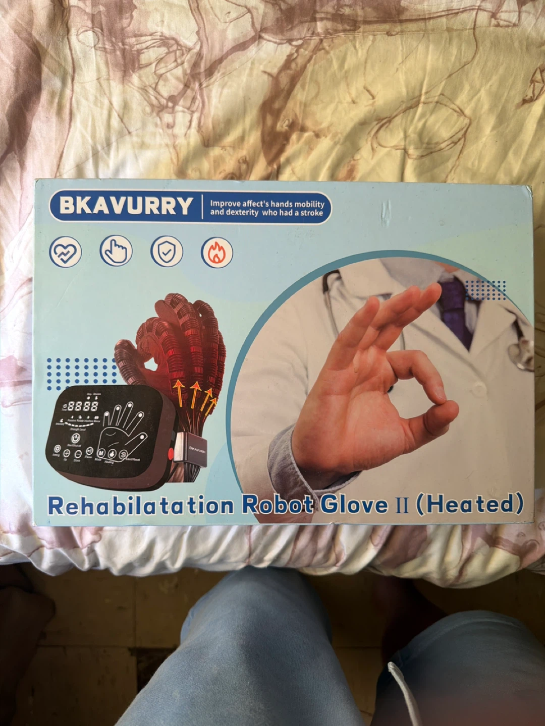 BKAVURRY Rehabilitation Robot Glove II (Heated) - photo 2