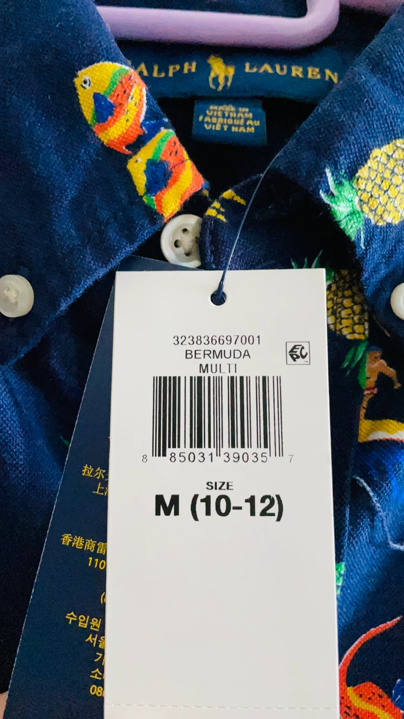 Polo Ralph Lauren children Button-Up Shirt - Size M (10-12) - photo 2