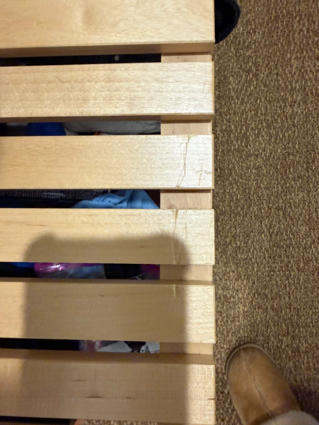 IKEA MUSKAN Bench, Natural Wood - photo 4