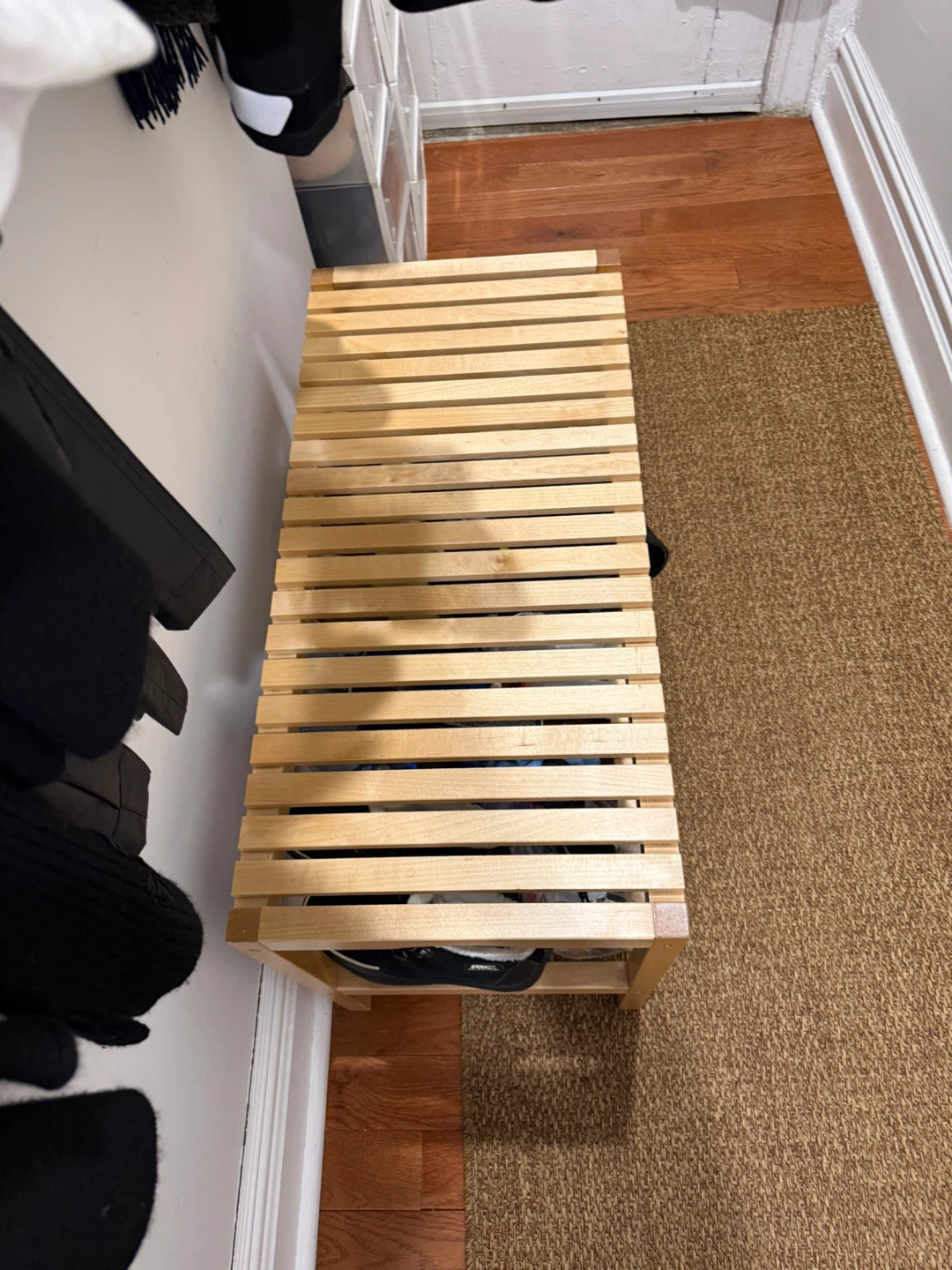 IKEA MUSKAN Bench, Natural Wood - photo 3
