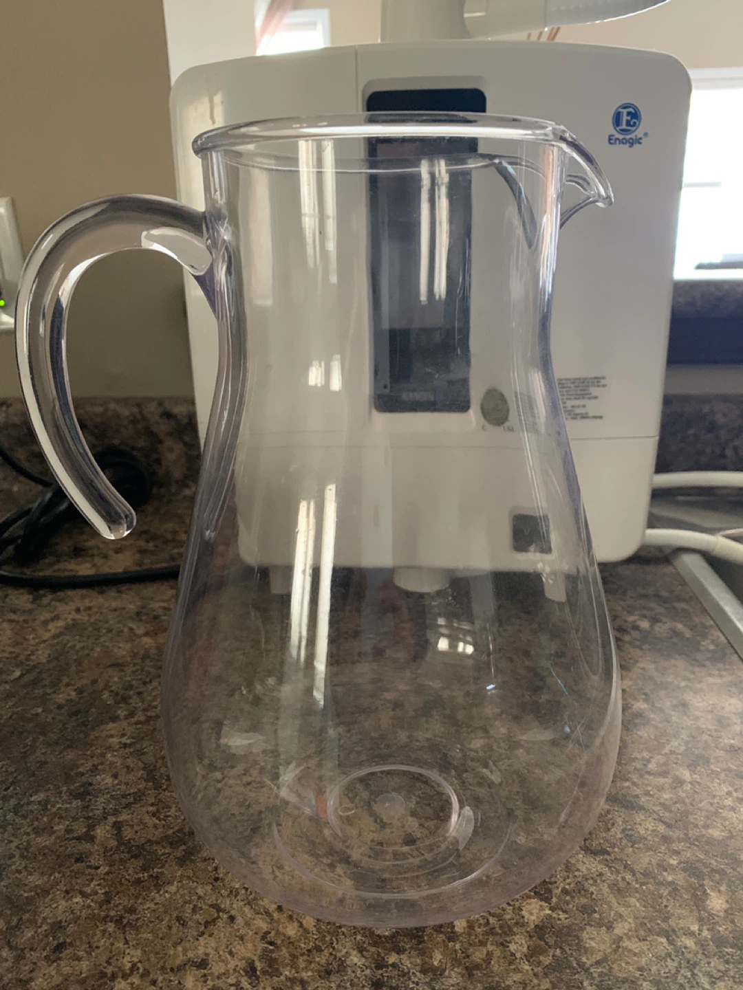 Clear Plastic Pitcher