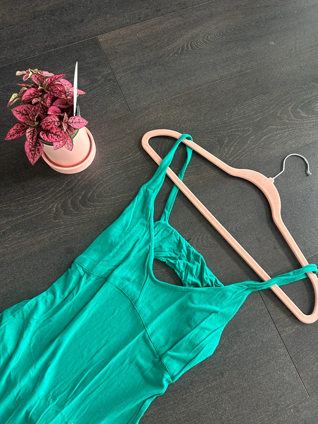 Women's Green Maxi Dress - photo 2