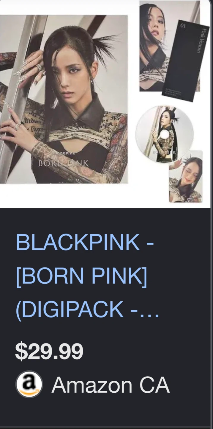 BLACKPINK Born Pink Album Set - photo 3