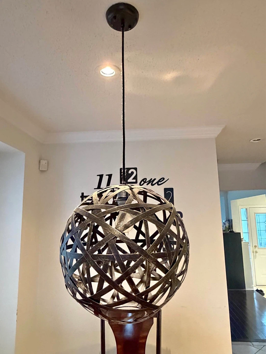 Decorative Globe Pendant Light