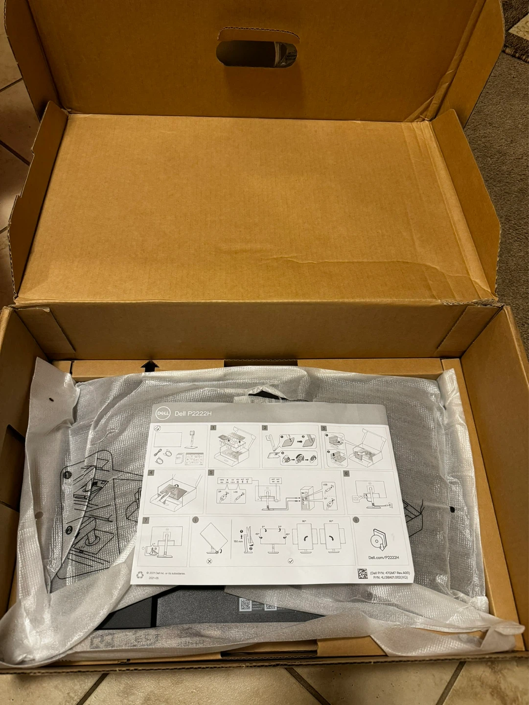 Dell P2222H Monitor 21.5 Inch - photo 3