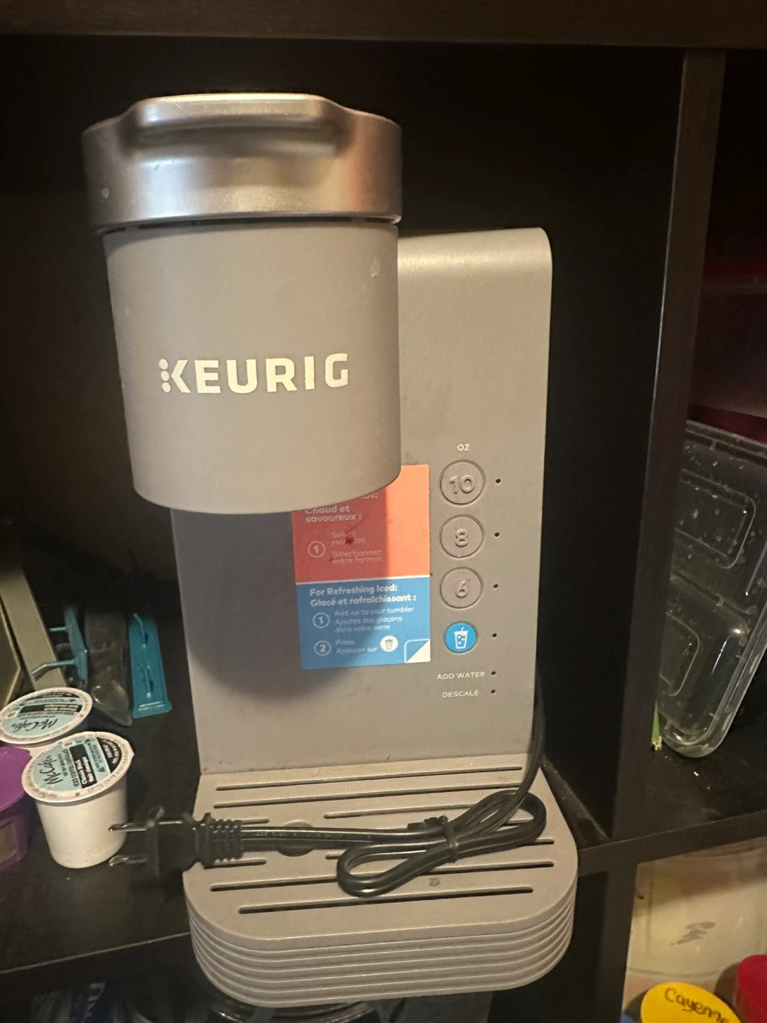 Keurig Coffee Maker and McCafe K-Cups
