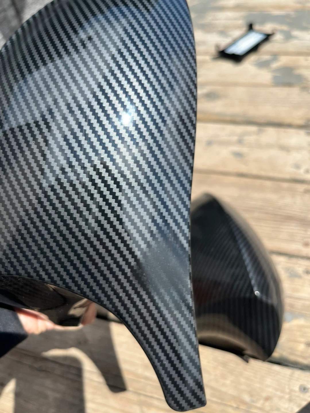 BMW E92 Carbon Fibre Mirror Covers - photo 3