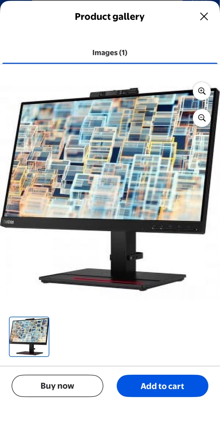 Lenovo ThinkVision t22v-20 Monitor 21.5 inch