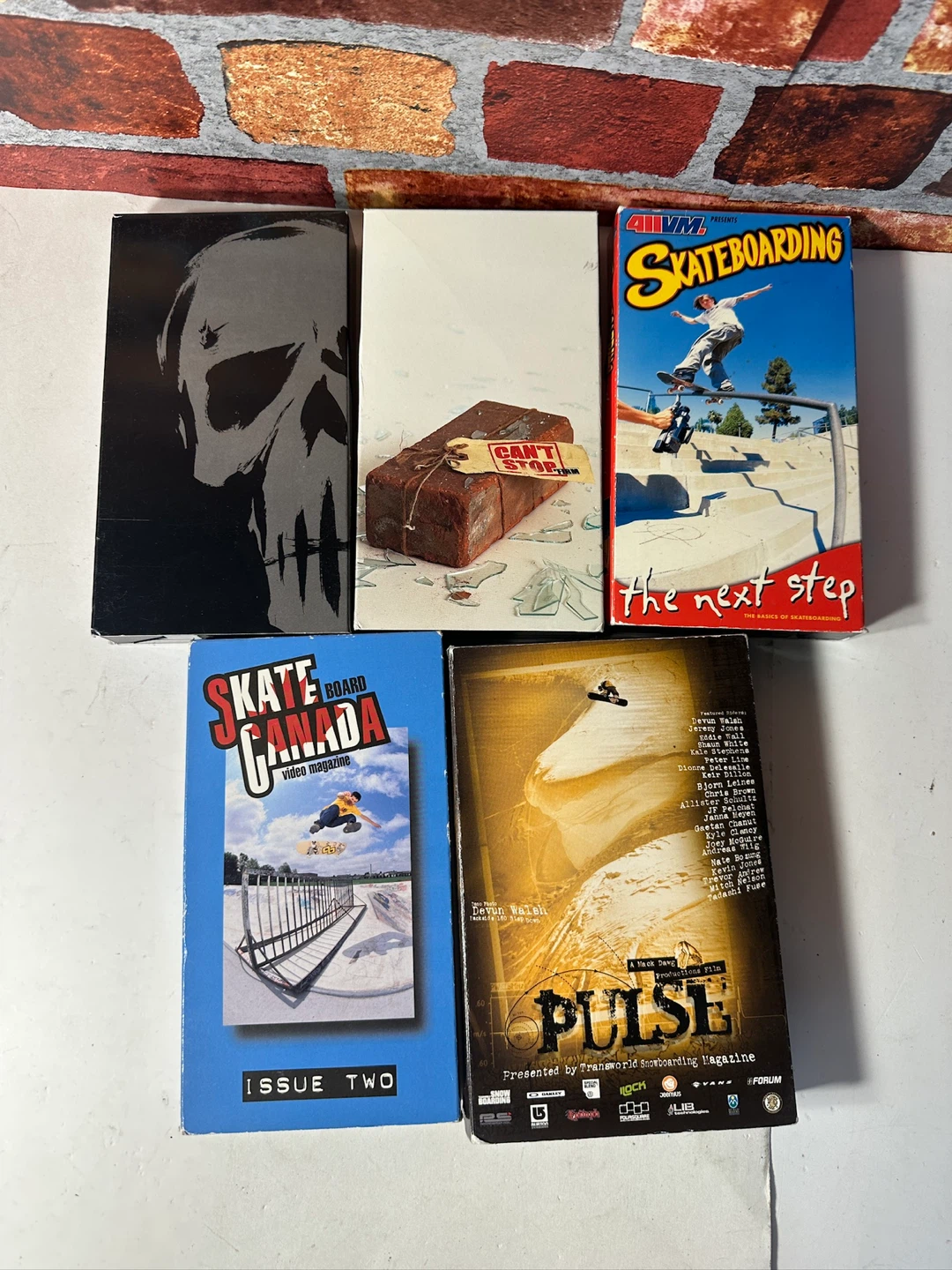 Collection of Skateboarding and Action VHS Tapes - photo 3