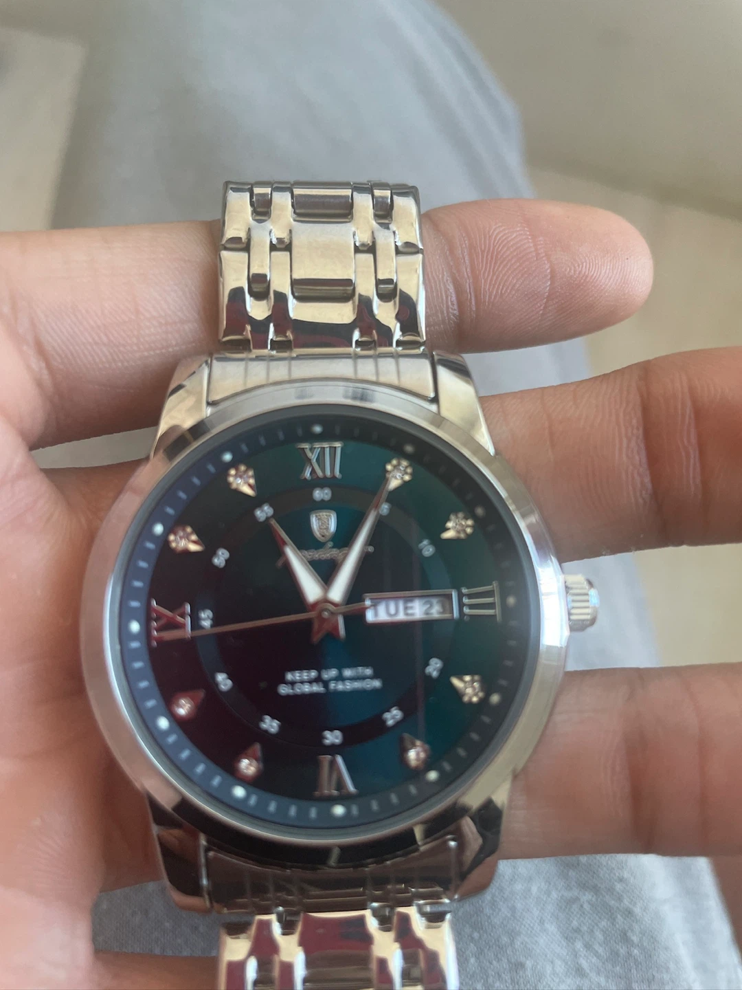 Fashion Quartz Watch - Stainless Steel Band - photo 3