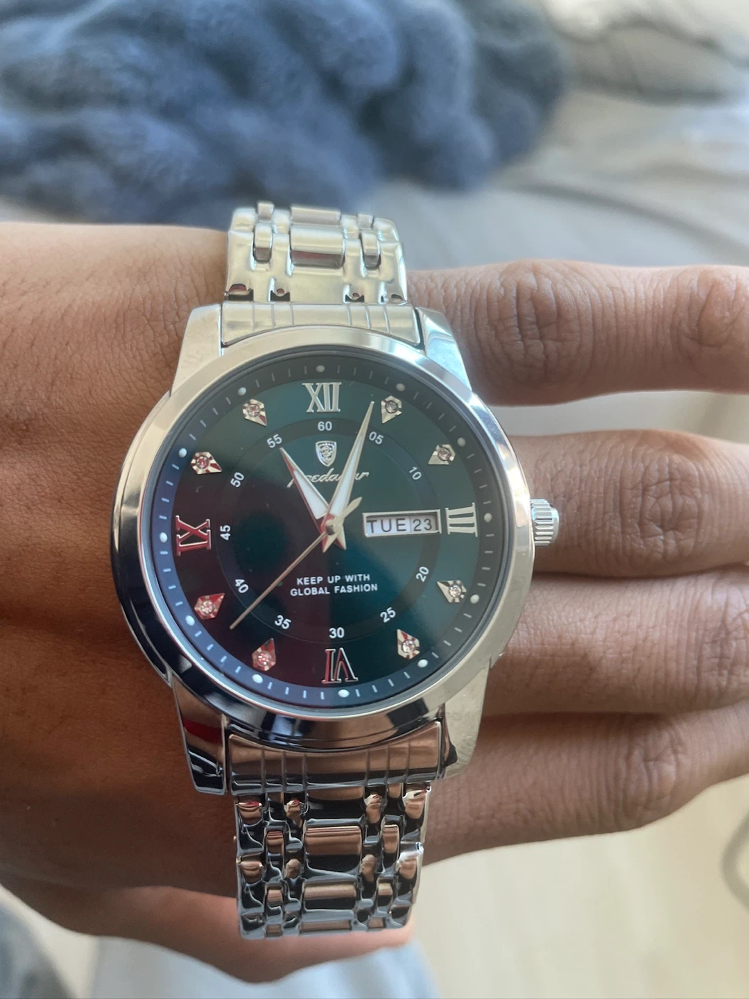 Fashion Quartz Watch - Stainless Steel Band - photo 2