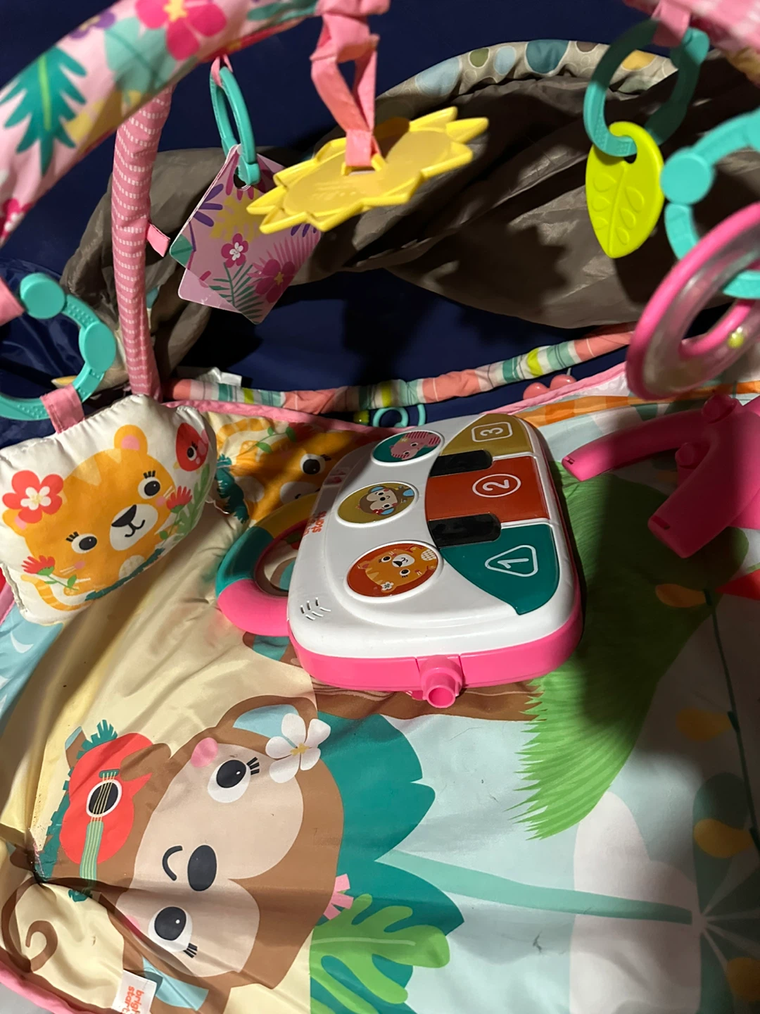 Baby Bouncer seat and floor kick mat
