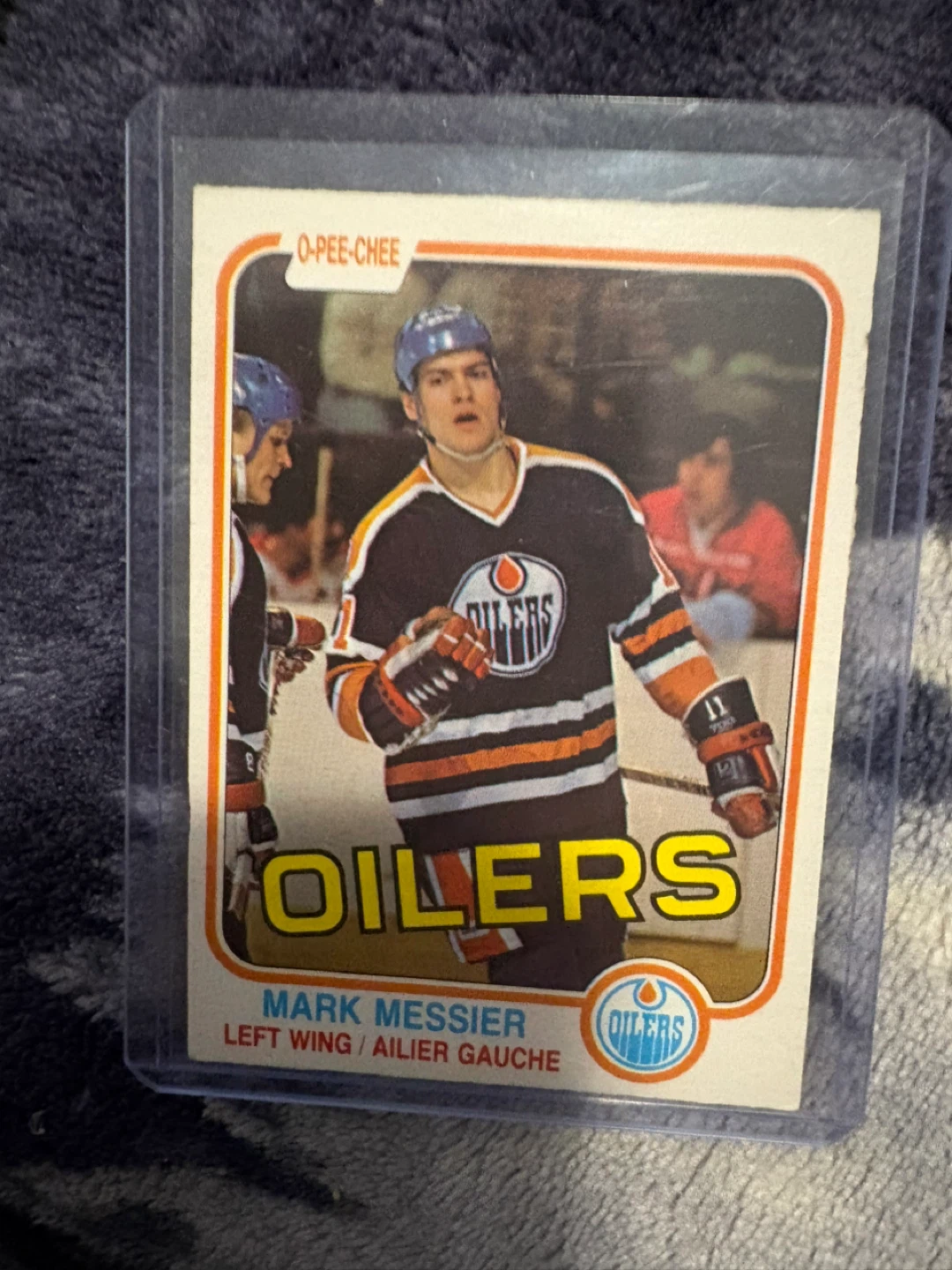 1983 O-Pee-Chee Mark Messier Edmonton Oilers Hockey Card
