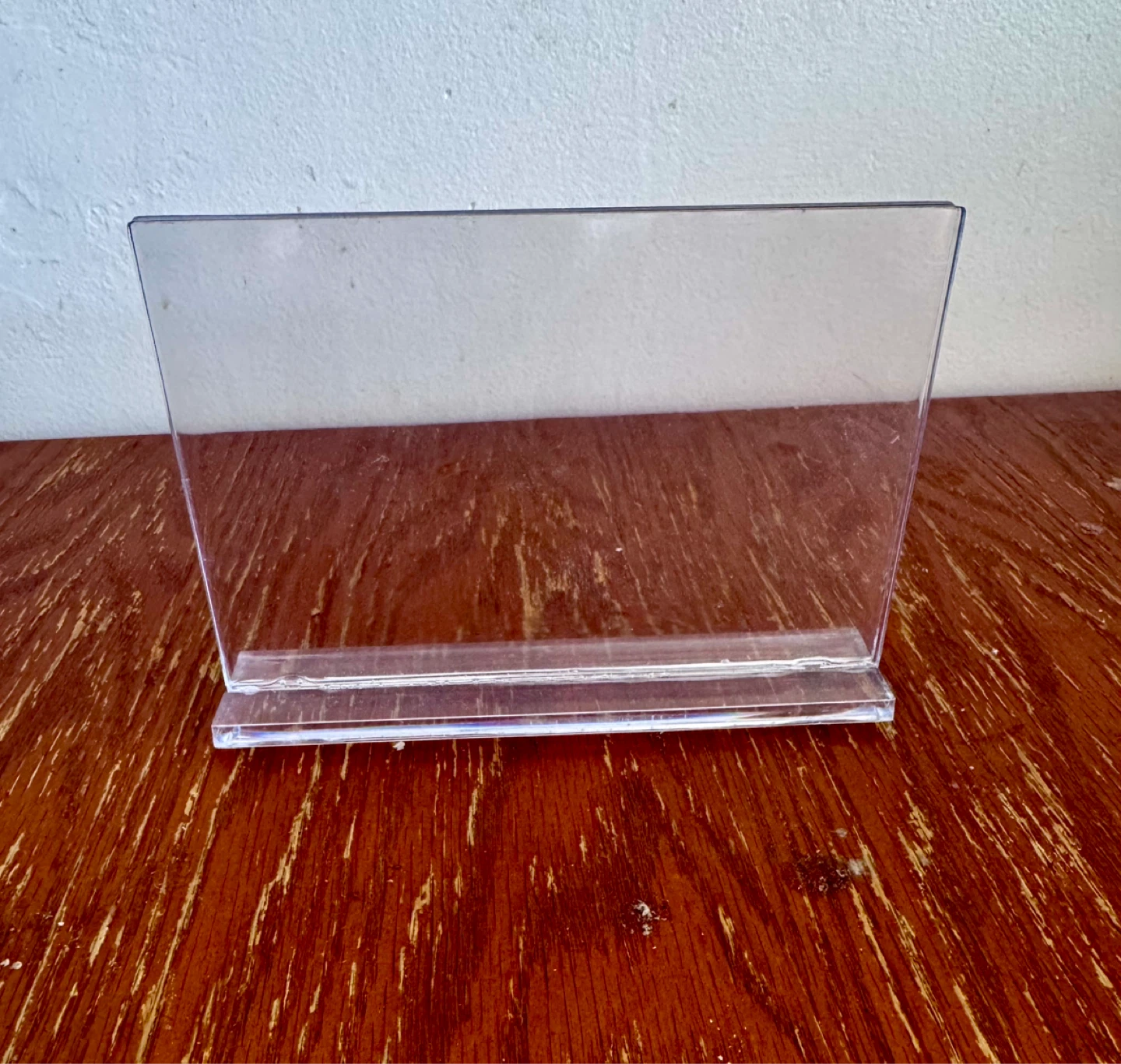 Clear Plastic Frame