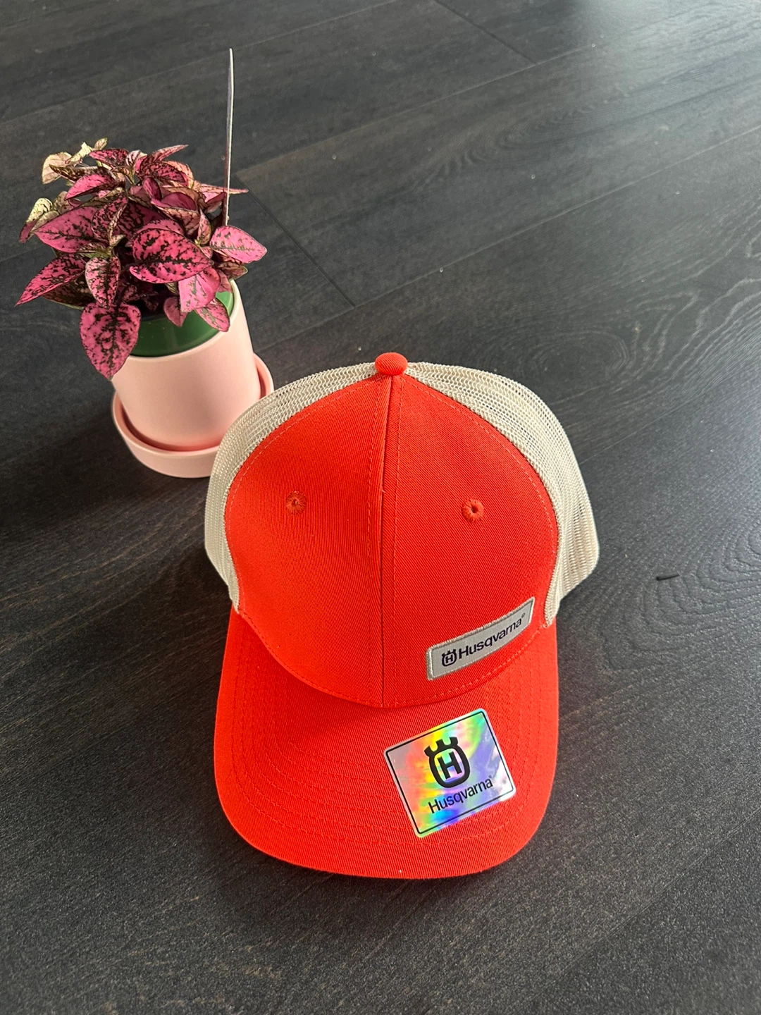 Husqvarna Orange & Tan Trucker Cap - photo 2