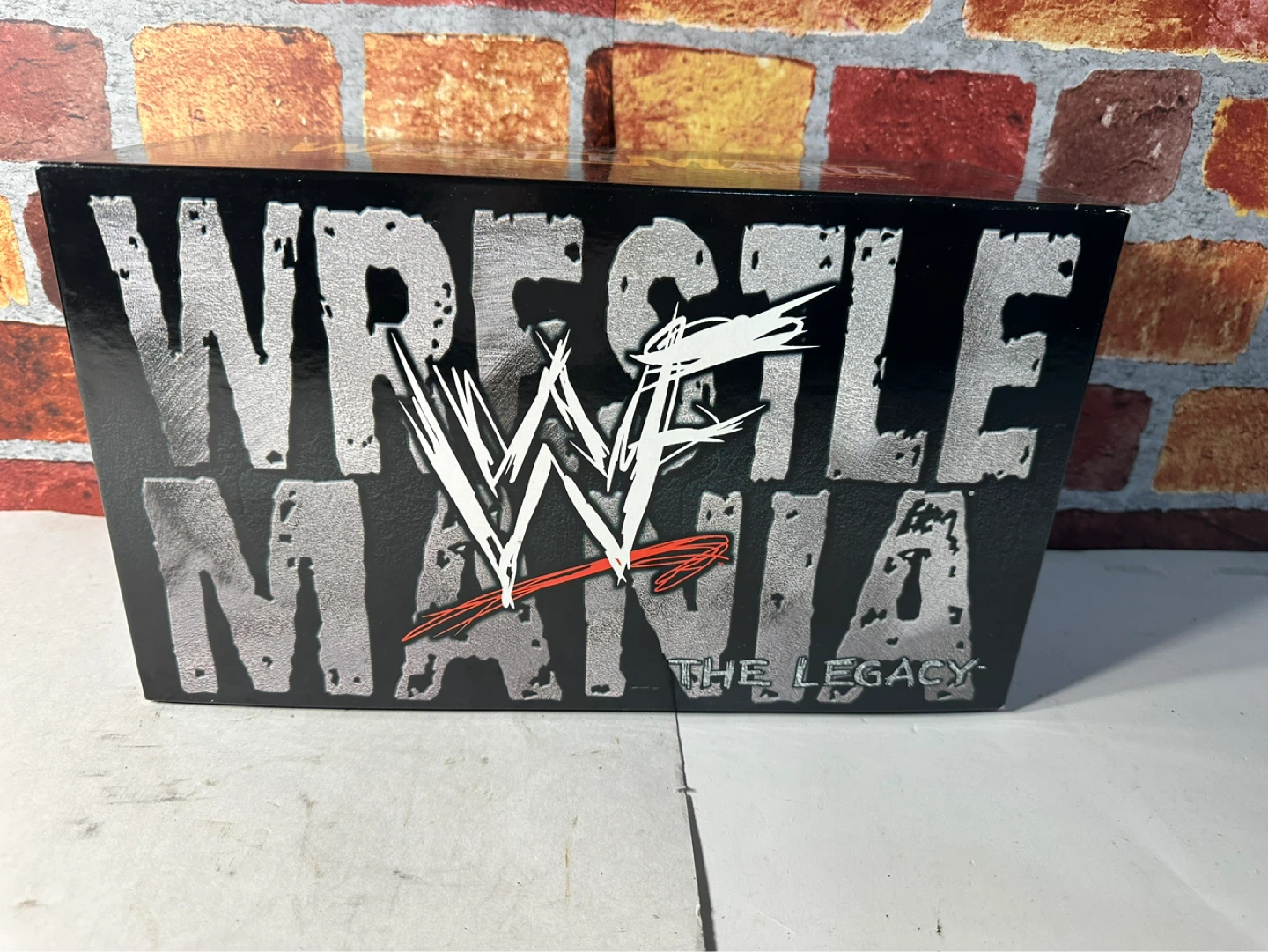 WWE WrestleMania The Legacy Collection Box Set VHS