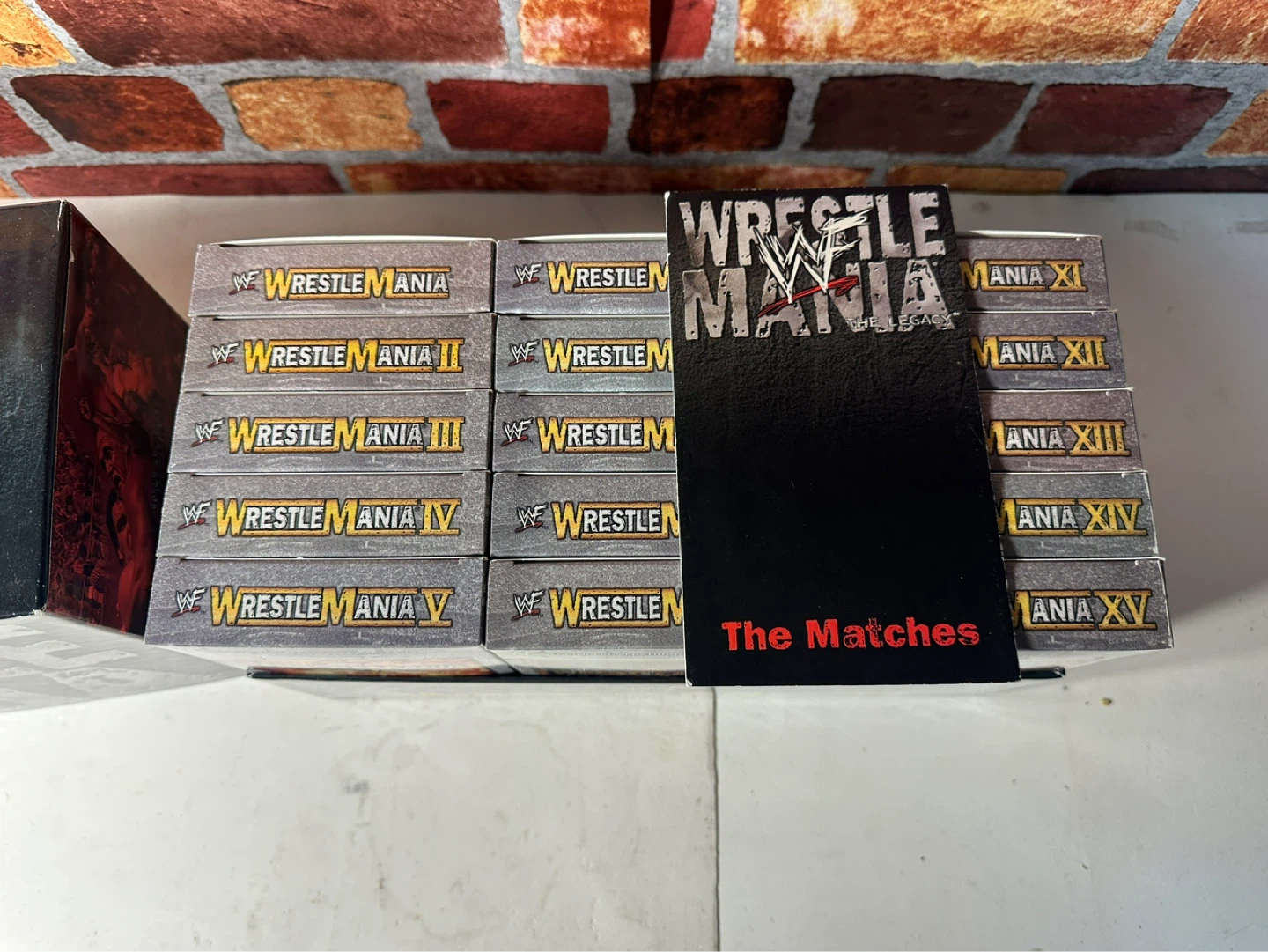 WWE WrestleMania The Legacy Collection Box Set VHS - photo 3
