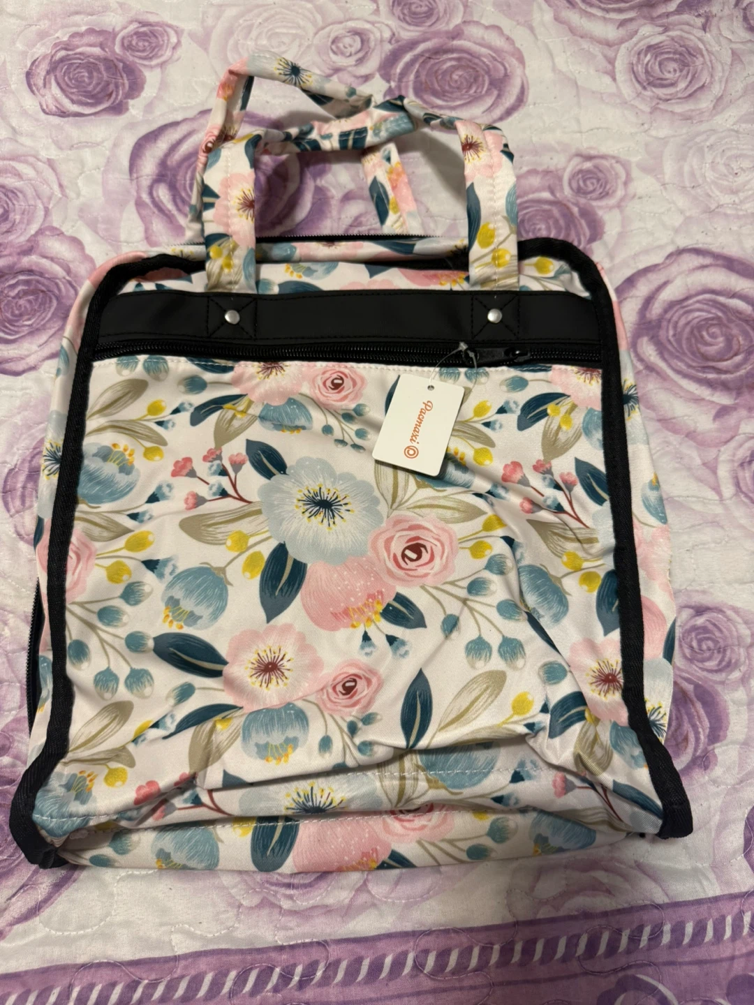 Thirty-One Hanging Organizer Bag Floral - photo 5