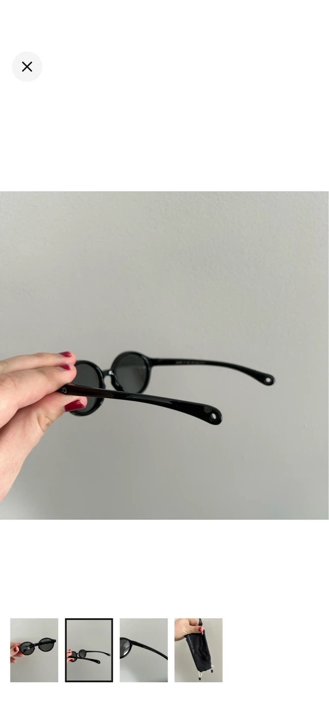 Black Sunglasses with Case - photo 2