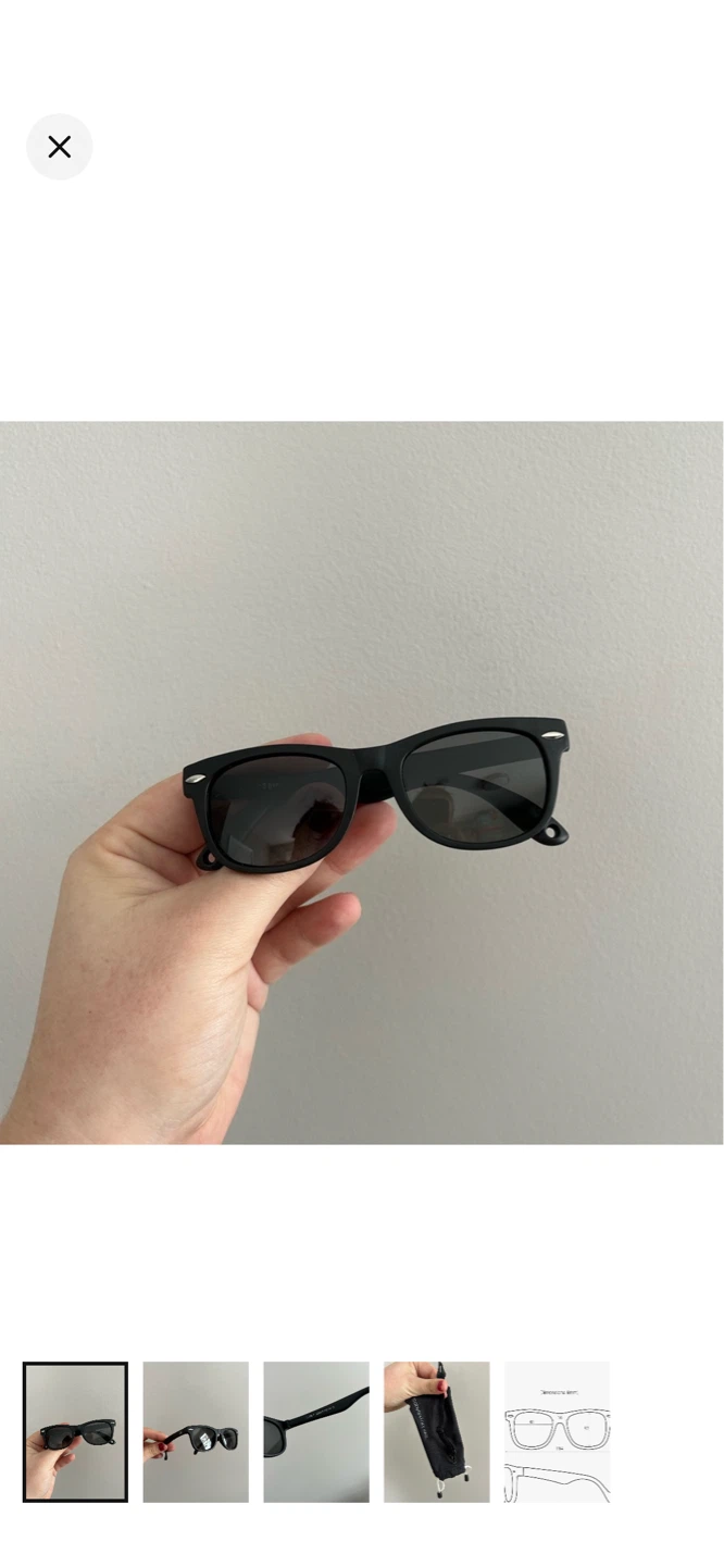 Black Sunglasses with Case - photo 3