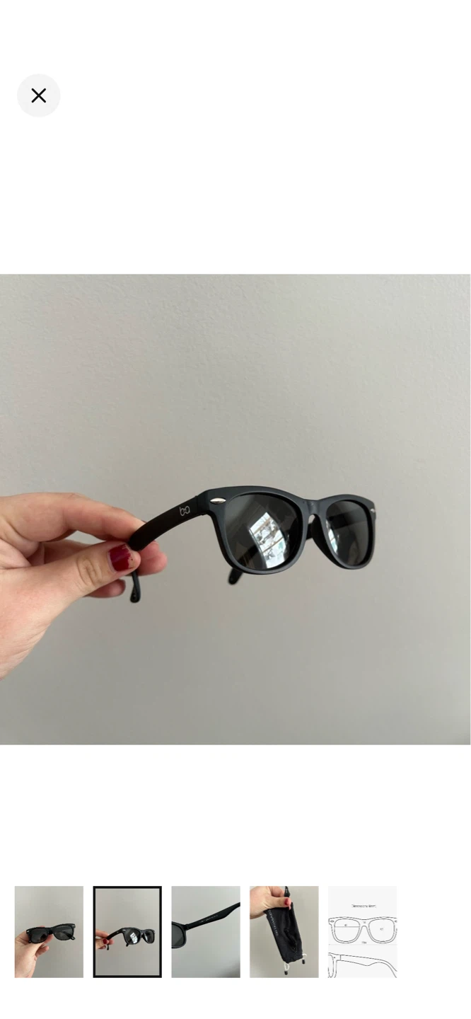 Black Sunglasses with Case - photo 4