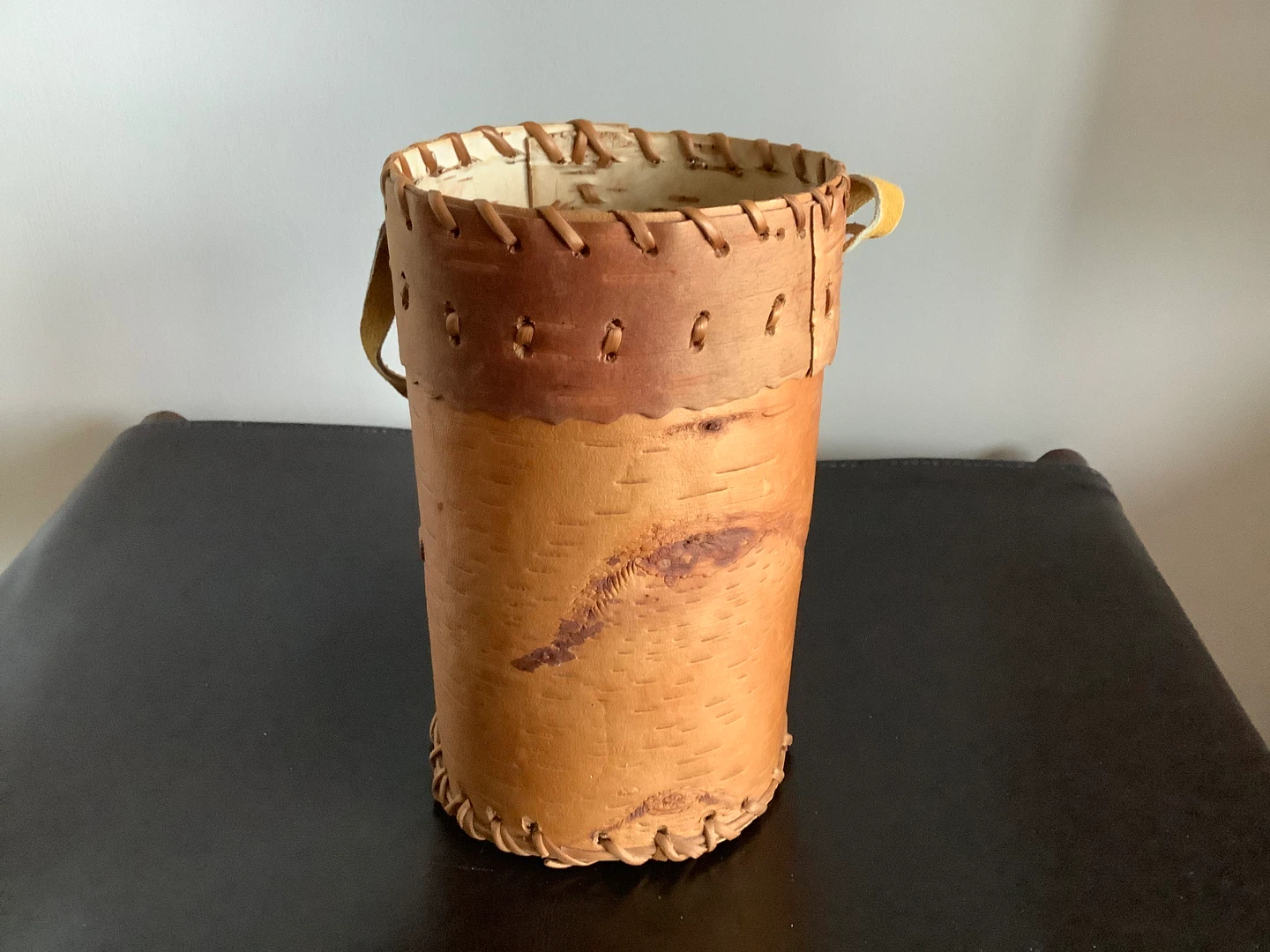 #3 Vt Birch Bark Basket by First Nation Maggie Black🐞