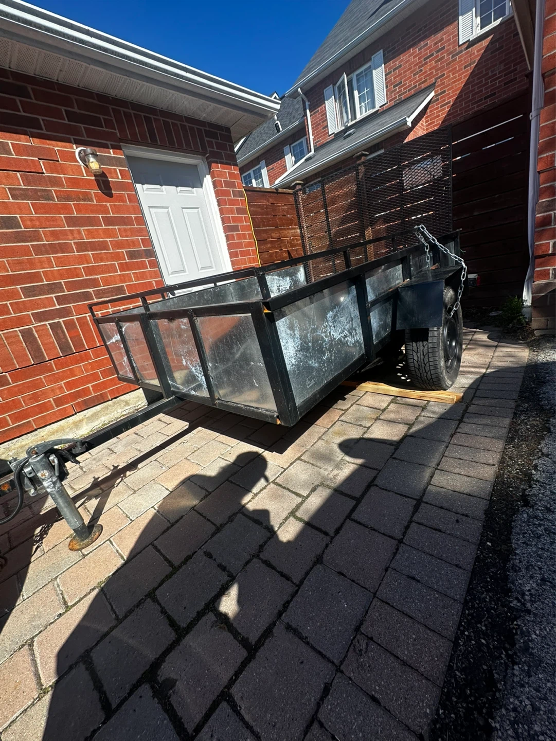 Utility Trailer with Ramp