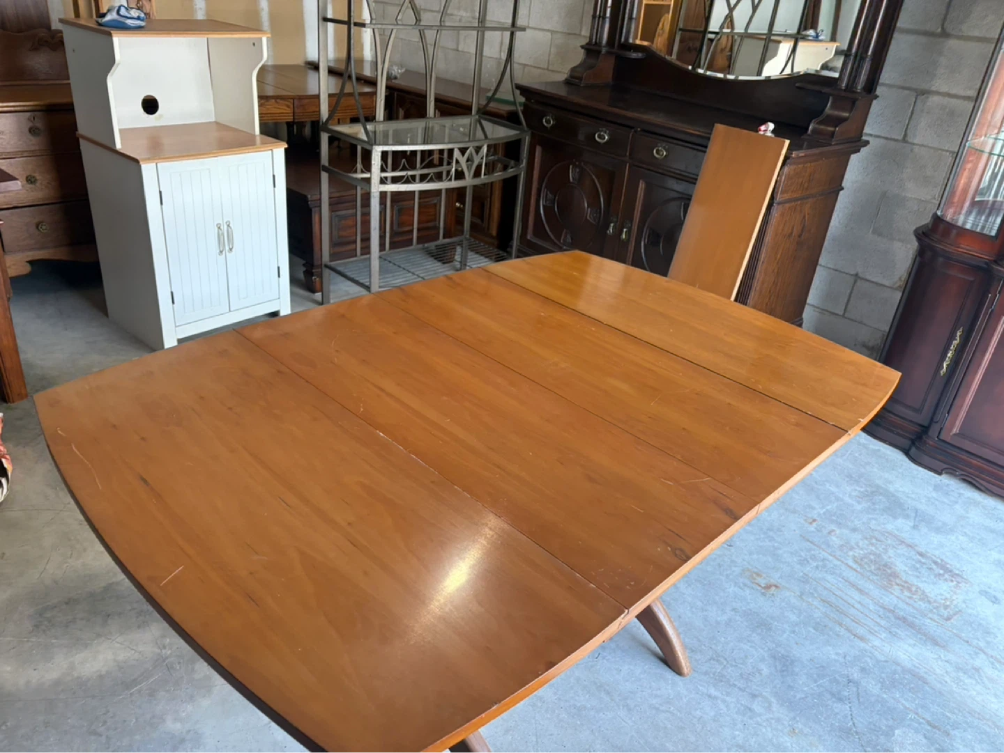 Free delivery antique Wooden Dining Table (1959-1960) - photo 2
