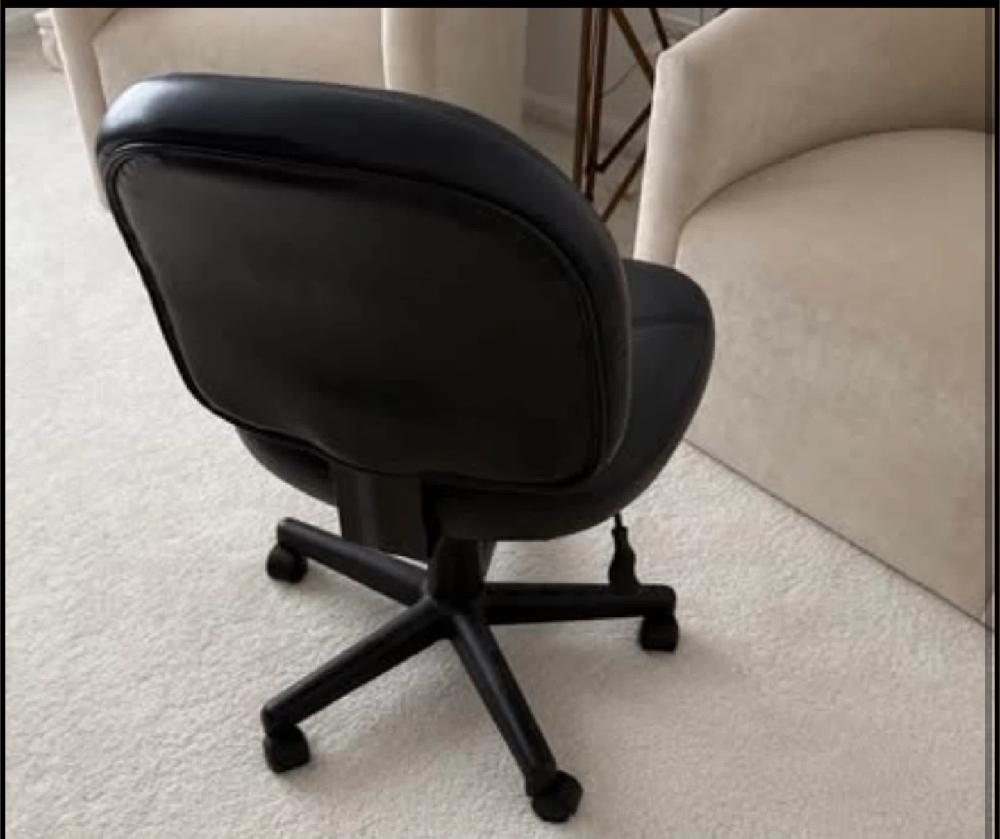 Black Ergonomic Office Chair - photo 2