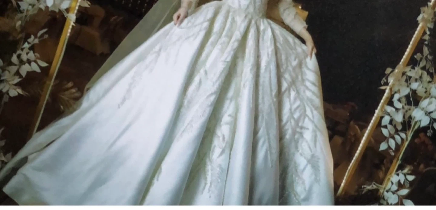 Wedding Dress with Veil - photo 4