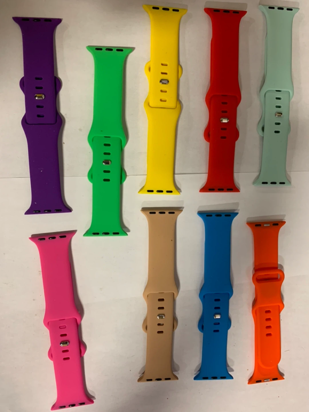 Assorted Silicone Apple Watch Bands (3$ each) - photo 3