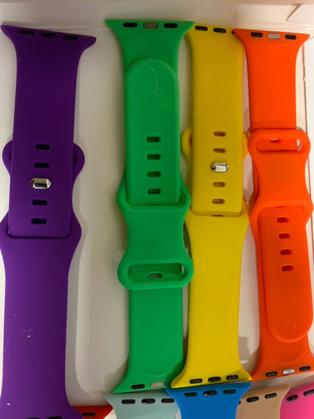 Assorted Silicone Apple Watch Bands (3$ each) - photo 5