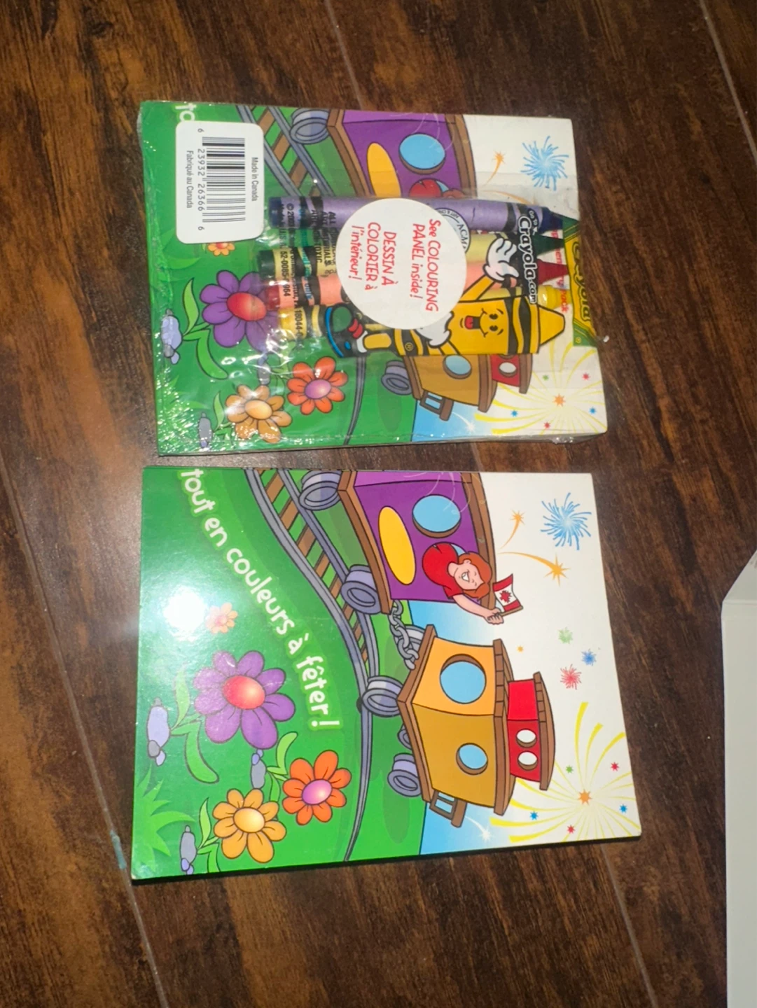 Crayola Colouring Books & 2006 Canada Mint Coin Sets