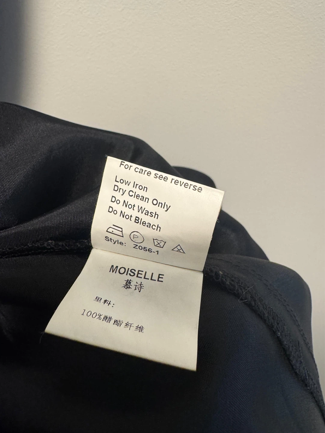 Vintage MOISELLE Black Slip Dress - photo 4