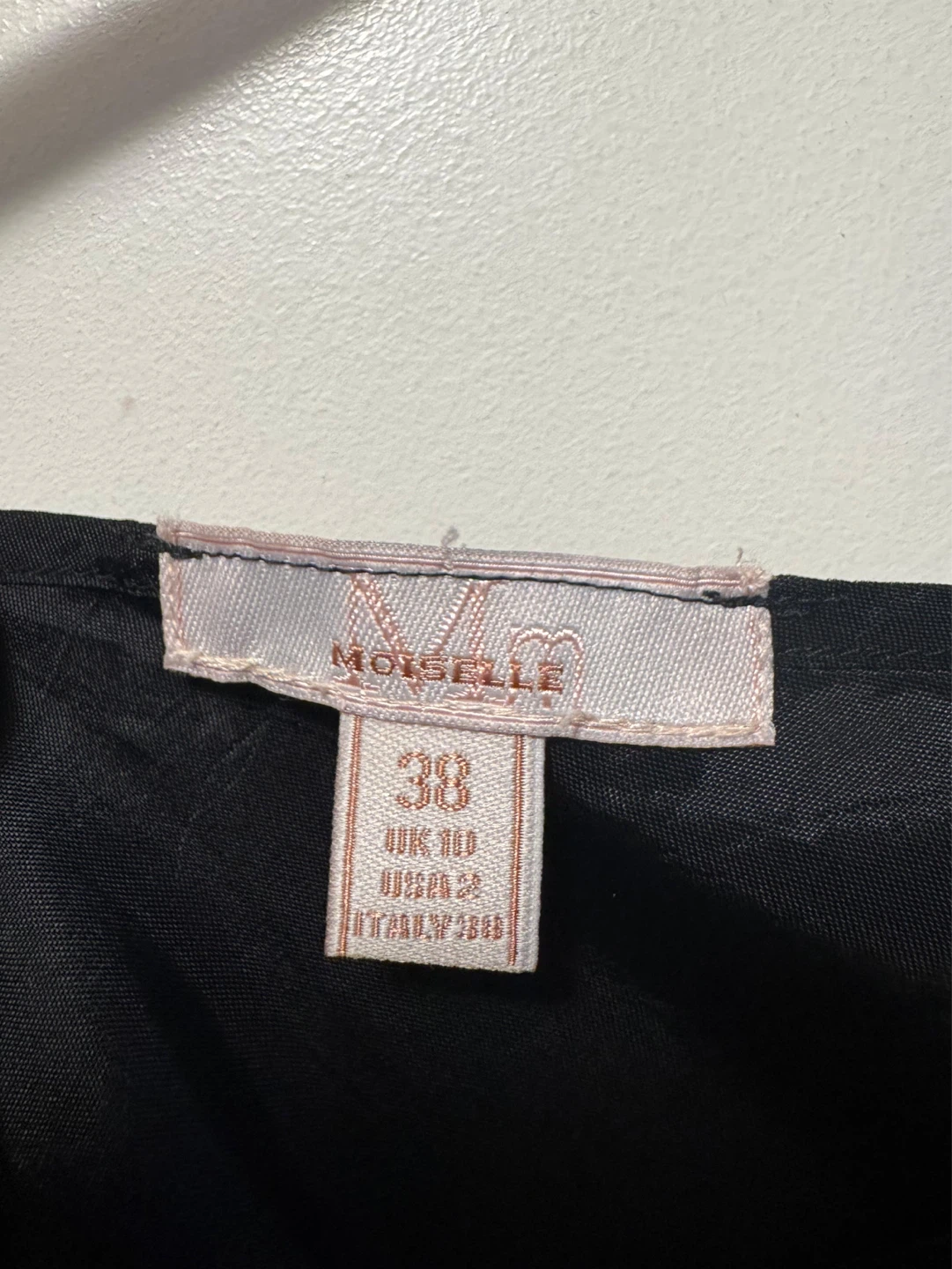 Vintage MOISELLE Black Slip Dress - photo 3