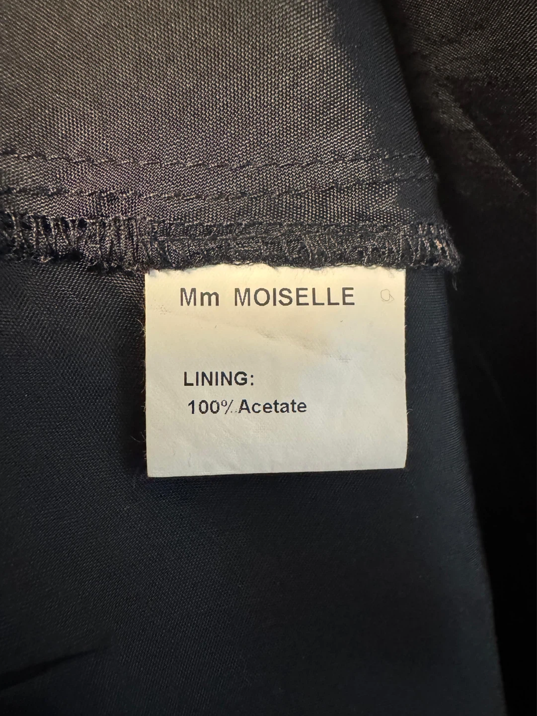 Vintage MOISELLE Black Slip Dress - photo 5